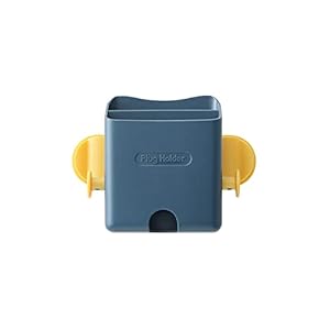 Wandmontage Mobiele Telefoon Opladen Organizer Afstandsbediening Opbergdoos Multifunctionele Stand Rack (Color : Navy…