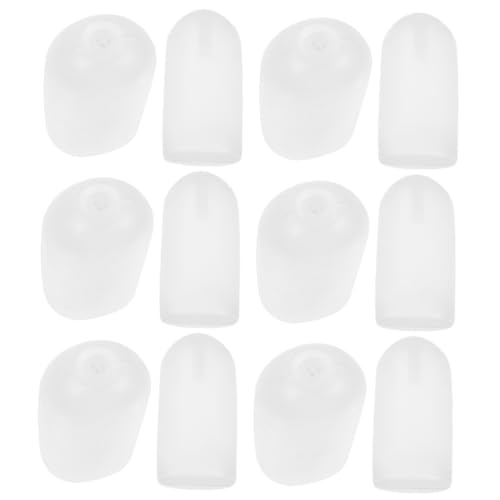 Abaodam Lot de 12 Couineurs en Plastique 9,8 Cm Cylindriques pour Jouets Accessoires DIY pour Réparer Jouets Musicaux et Poupées Poussoir Multifonction Insérant Sifflet Animaux