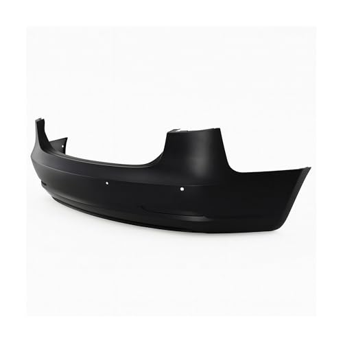 Image of FitParts Compatible with Tesla Model 3 2017-2023 Rear Bumper Cover | Primed, With Parking Sensor Holes, With 6 With Parking Sensor Holes, Ready to Paint, OEM 1108905S0A, TA1100100