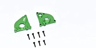 GPM for Axial 1/24 SCX24 Deadbolt AXI90081 / JLU CRC AXI00002 Upgrade Parts Aluminum Center Gearbox - 2Pc Set Green