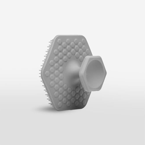 CETLO Soft Silicone Face Scrubber - Grey 1 Count - Image 4