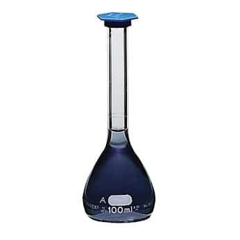 Pyrex 5580-100 Brand 5580 Volumetric Flask; 100 mL, Pack of 6
