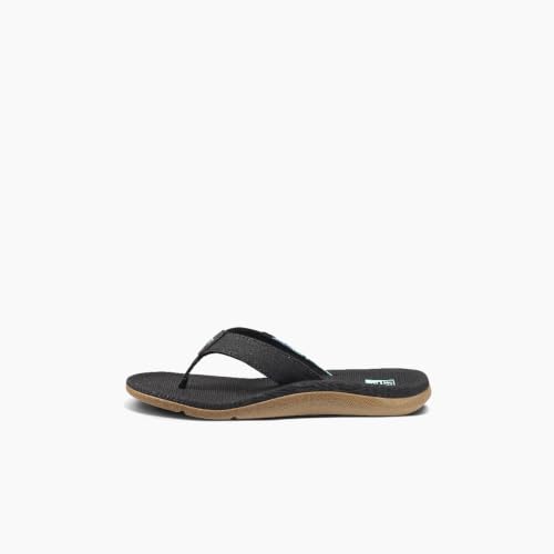 Image of REEF Santa Ana Womens Flip Flop, Arch Support, Water Friendly, Non Marking Outsole