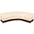 Westblue Curved Patio Furniture Covers-Outdoor Patio Furniture Sectional Covers Waterproof Reinforced Rip-Stop Anti-UV 600D Heavy Duty Outdoor Couch Cover with 3 Air Vent Sofa Cover 190"(128")