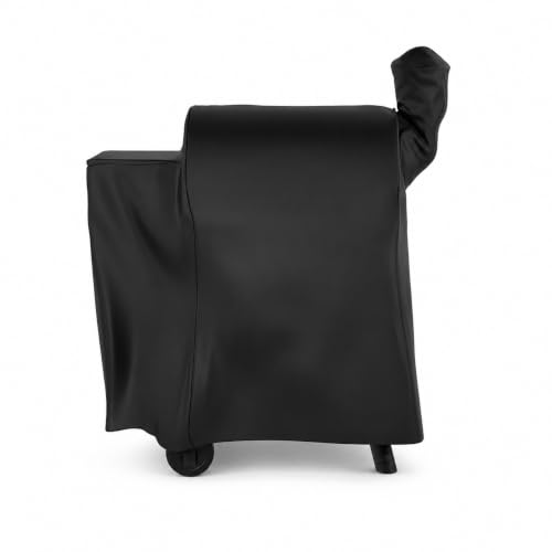 Grill Cover for Traeger Pro 22 & 575 Series Replacement Parts, BAC503 600D Heavy Duty Wood Pellet Smoker Cover for Lil' Tex Elite Wood 22, for Traeger pro 20, for Eastwood 22 Grill Cover Accessory
