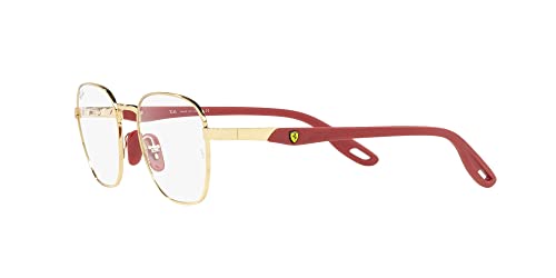 Image of Ray-Ban unisex-adult Rx6484m Scuderia Ferrari Collection Square Prescription Eyewear Frames