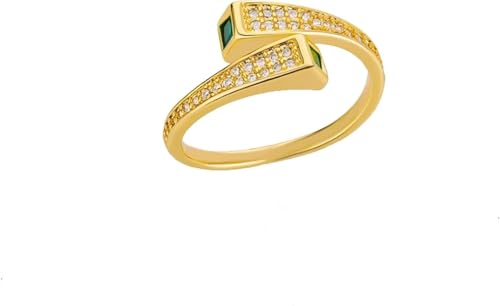 Sonnets verts pour femmes et hommes : ring jewellery ouvert vintage