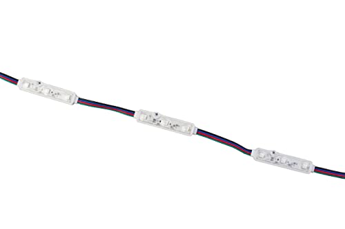 Cinta LED RGB 69 pies con Control y Fuente UL miniatura 3