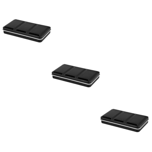 jojofuny Iron Watercolor Palette Tin Box Compact Empty Case for Pans Lightweight Mixing Tray for Artists Organize Your Watercolor Paints Style