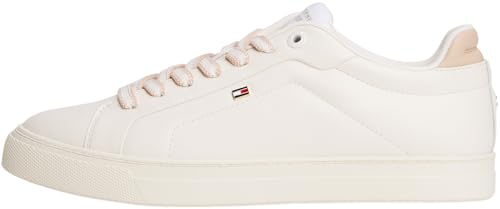 Basket Tommy Hilfiger femme Icon Court basket blanche cuir confortable