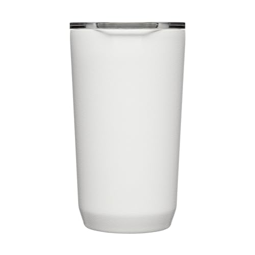Image of CamelBak Horizon 16oz Tumbler - Insulated Stainless Steel - Tri-Mode Lid - White