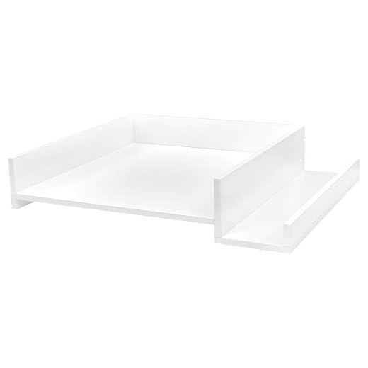 I Love My Kid AUF901-2 skötfäste med hylla lämplig för tvättmaskin och torktumlare, vit, 12 kg