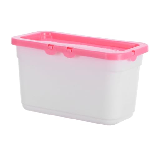 CIYODO Laundry Organization Laundry Soap Dishwasher Storage Space-saving Lid Bin