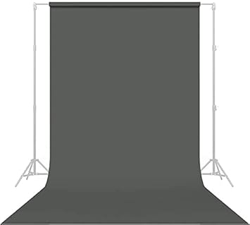 Eloies 8x9ft Polyester Lekra Fabric Backdrop, Fashion Fresh Photography Background Studio Props Photo Booth YouTube Backdrop (Gray)