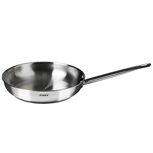 Image of Pyrex 125310 Stainless Steel Frying Pan,24cm
