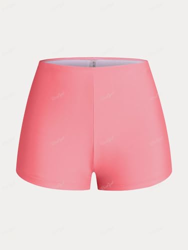 Rosegal Women Plus Size Modest Tankini Swimsuit Rose Print Boyleg Swimwear Padded Boyshorts Bathing4