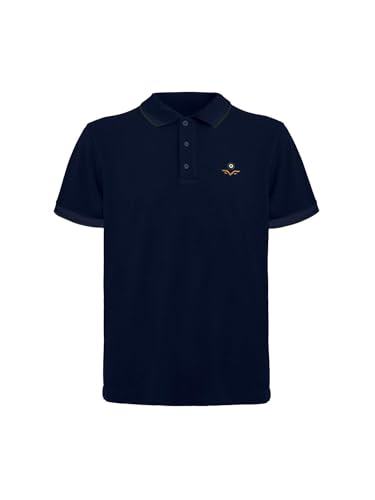Polo bleu Armata di Mare solution confort coton respirant M homme