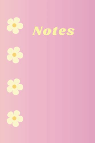 Carnet de notes à fleurs A5 avec pages lignées pour écriture manuscrite