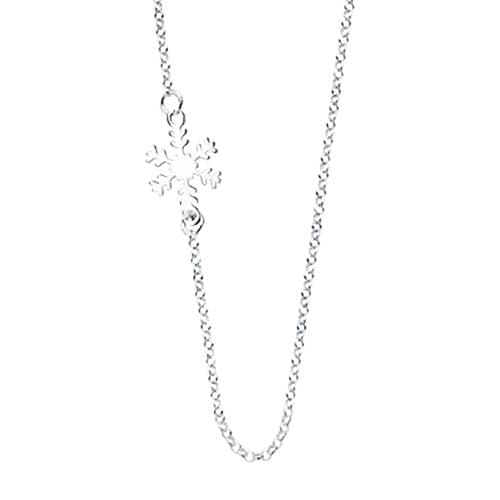Collier en argent 925 pour femmes avec pendentif élégant et chaîne fine