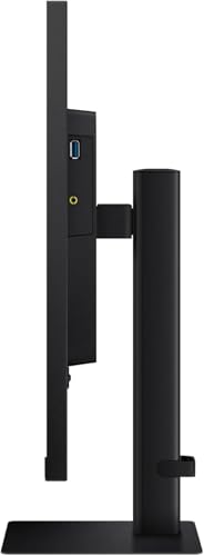 Image of Samsung 27 inch ViewFinity S7 Series 4K Computer Monitor, UHD High Resolution, Multiple Ports, Easy Setup Stand, Advanced Eye Care, 60Hz, 5ms, Black, with HDMI Cable