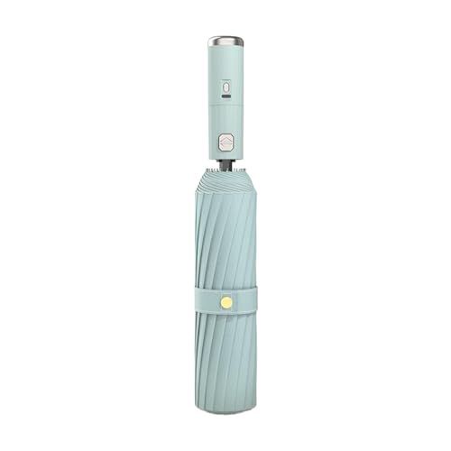 Parasol avec ventilateur intégré portable et rechargeable pour rester au frais en été
