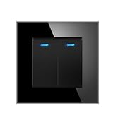 Convient à plusieurs endroits : pour les chambres, les salons, les centres commerciaux et les salles de bains, cet interrupteur de commande mural améliore la commodité où qu'il soit installé.