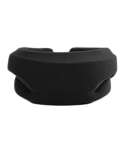 Image of Neck Brace Cervical Collar - Neck Support Brace for Sleeping, Soft Foam Wraps Keep Vertebrae Stable and Aligned for Relief of Cervical Spine Pressure Black Medium(12.6-15.8 Inch)