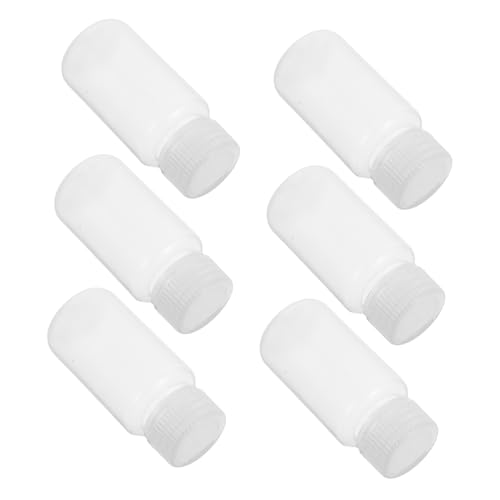 HOMOCONO Small Reagent Bottles 60ml Lab Chemical Storage Containers Leakproof Lightproof Sample Bottles Set