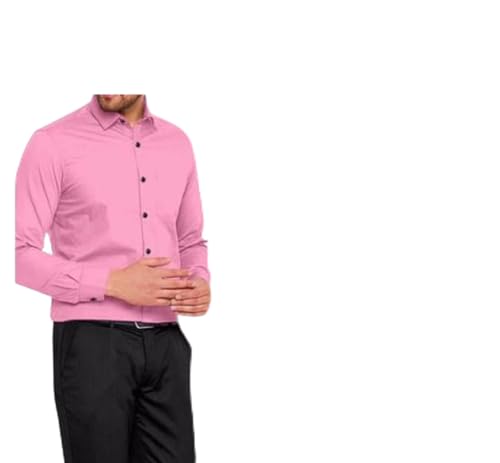 Image of Pri & Su CottLinns Combo of cotton shirt and trouser fabric unstitched DESIRE (pink -90009)