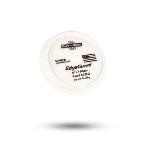 Image of Buff and Shine - EdgeGuard Foam Pads - White - 6 Inches - Pack of 2