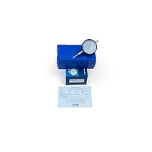 225-012-11 Inch Dial Indicator Range 1", White Dial, 0-100 Reading, 0.001" Graduation, Lug Back