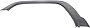 Garage-Pro Front Fender Flares Compatible with JEEP RENEGADE 2015-2018 LH Textured