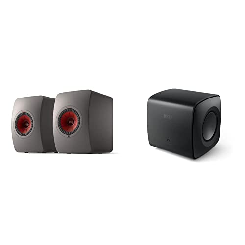 KEF LS50 Wireless II (Pair, Titanium Grey) and KEF...