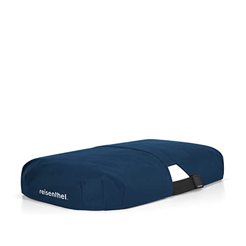 reisenthel carrybag Cover Dark Blue - Schutzh&uuml;lle f&uuml;r Einkaufstaschen, einfach zu platzierendes Gummiband, Befestigung am Griffgelenk, hochwertiges Polyester, wasserabweisend