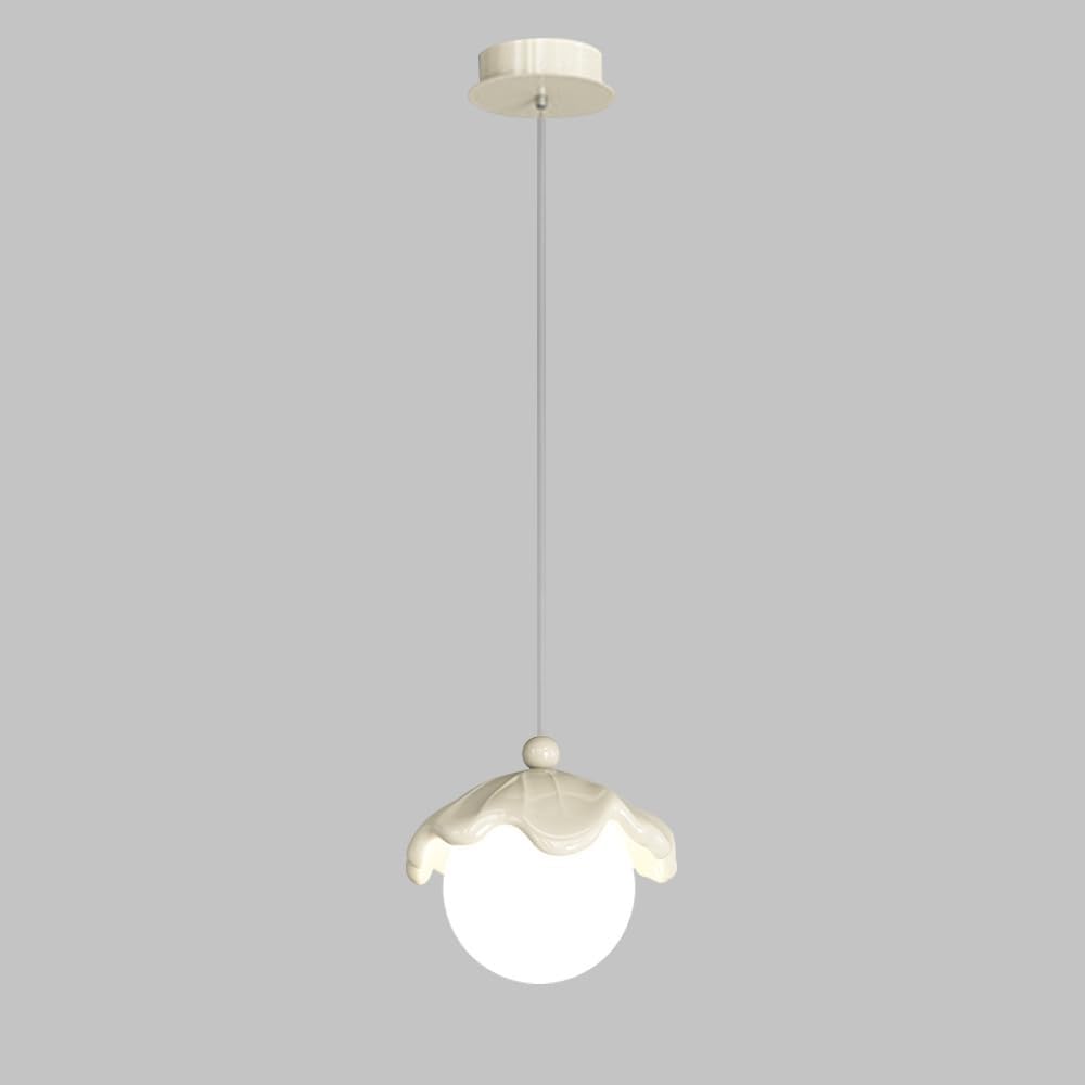 Modes en 3 couleurs pour cette suspension globe au style moderne