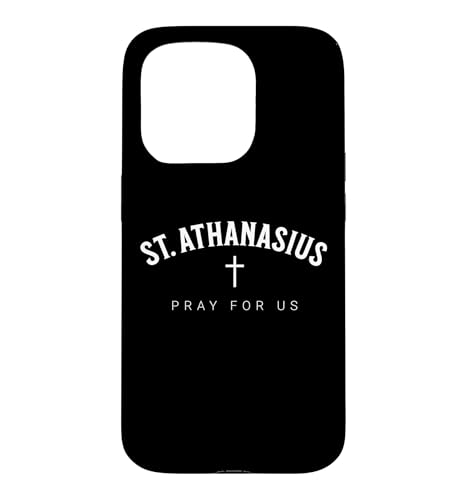 St. Athanasius Catholic Patron Christian Saint �X�}�z�P�[�X iPhone 15 Pro �p