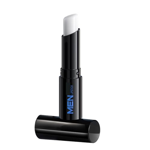 Crema hidratante de labios para hombre - Cuidado Stain Natural | Bálsamo labial para hombres para restaurar los labios sanos y mejorar la piel áspera y agrietada, adecuado Anulely