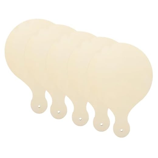 ERINGOGO 5pcs Small Wooden Cutting Board Set Unfinished DIY Chopping Boards Miniature Wood Meat Vegetable for Kitchen Cooking