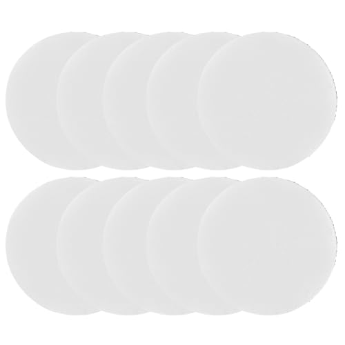 Abaodam Esponjas Redondas Mini para Mezclar Tinta, 10 Piezas, Espuma Reemplazable Suave para Manualidades y Sellos, Pinceles Esponja para Arte y Tarjetas Creativas