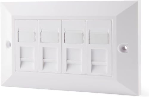 Ngc NGC1002 Connettore RJ45 Schermato Cat.6 per Patch Panel e Presa a Muro