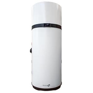 SIMPLETEK - Boiler 200 l mit integrierter Wärmepumpe, elektrischer Durchlauferhitzer für Solarmodule 1820 W, ideal für Photovoltaik, umweltfreundlich zu Hause