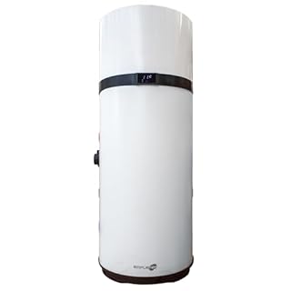 SIMPLETEK - Boiler 200 lt con Pompa di Calore Integrata Scaldacqua Elettrico per Pannelli Solari 1820W Ideale per Fotovoltaico Ecologico Domestico