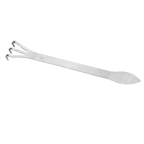 Image of Bonsai Rake Bonsai Tree Tool Lightweight 3-Prong Stainless Steel Root Rake Loosen Soil Toool with Ergonomic Handle for Gardening Plants