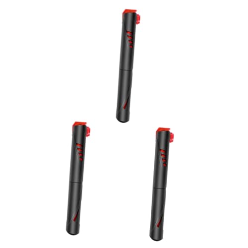 Abaodam 3 Sets Inflator Small Bike Air Pump Portable Mini Tire Pump Bike Pump Valve Hand Pump Bike Tire Floor Pump Aluminum Alloy Inner Tube
