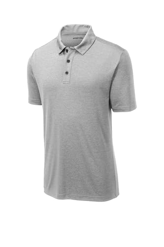 SPORT-TEK Unisex Endeavor Polo | Camisa deportiva casual de manga corta con cuello para hombres y mujeres, ajuste atlético para trabajo, tenis y golf miniatura 3