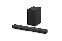 LG DS40T 2.1 Soundbar (300W) mit kabellosem Subwoofer (ARC, HDMI, Optisch, Bluetooth) [2024], Schwarz – Ansicht 1