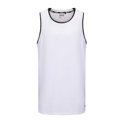 Image of Everlast Mens BB300 Top White/Black M