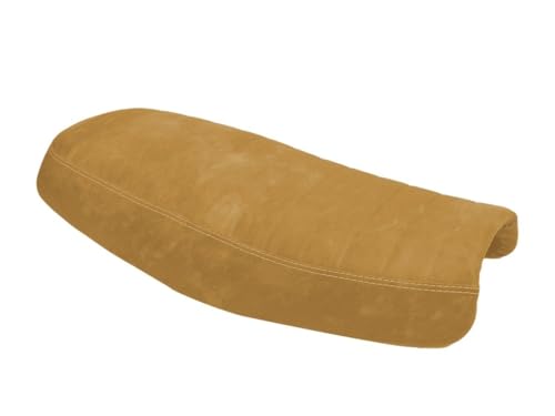 Housse de selle Brixton BX 125 2016-2018 marron clair revêtement moto vintage