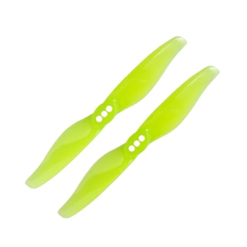 1204 1303���[�^�[FPV�h���[���܂悤��3018 3�C���`2�u���[�h�v���y�����y�ʂɓK���Ă��܂�(3018 4Pairs Yellow)
