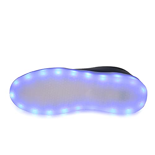Image of YuanRoad Unisex LED Light Up Shoes with USB Charging Glowing Luminous LED Sneakers
